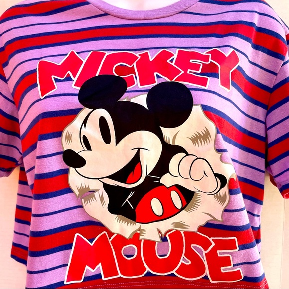 Mickey Mouse crop top L - Picture 2 of 5